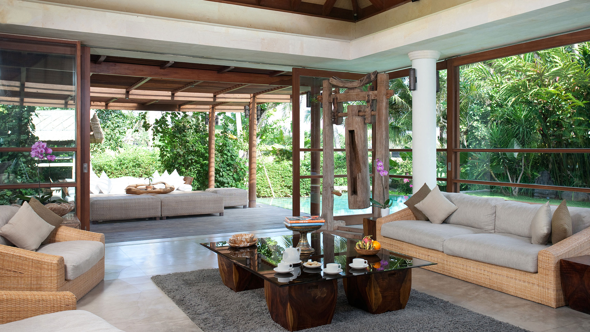 Villa Sarasvati - Airy living area Villa Sarasvati - Airy living area